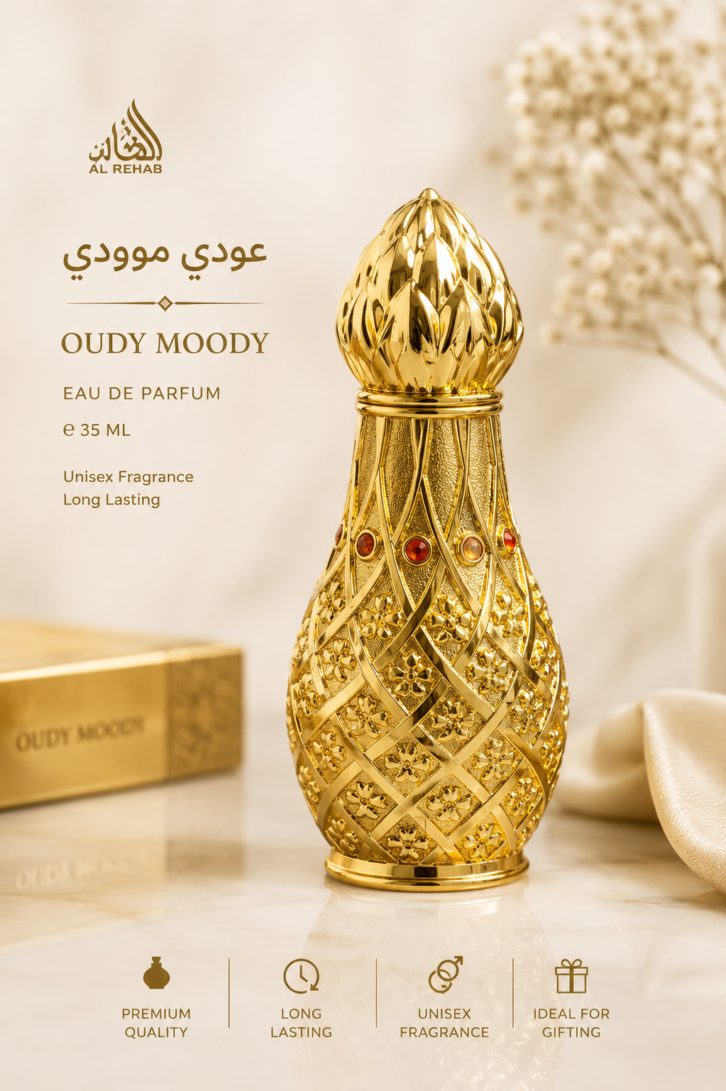 Oud Mood Perfume Oil – Fragrance Family: Oriental • Sweet • Woody