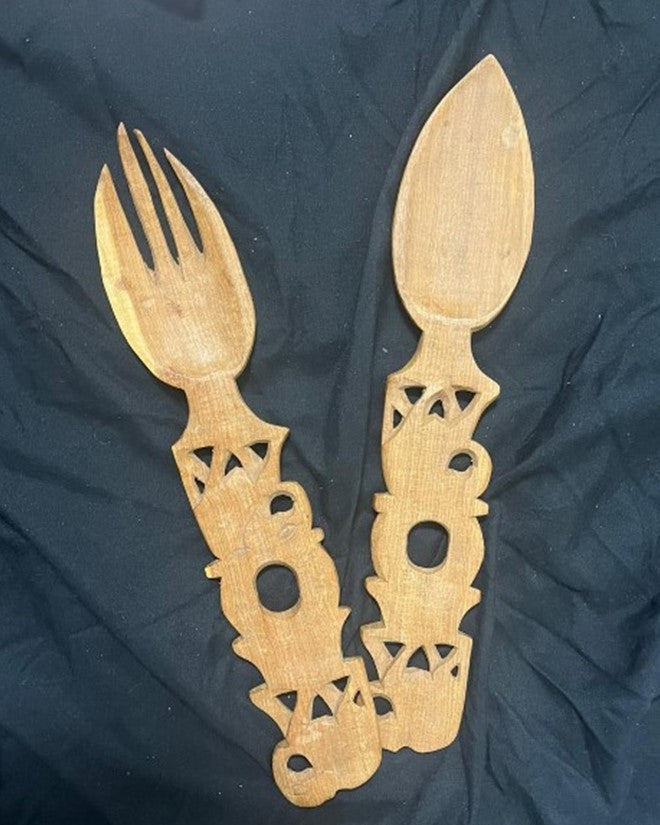 Fork and Spoon Wall Decor