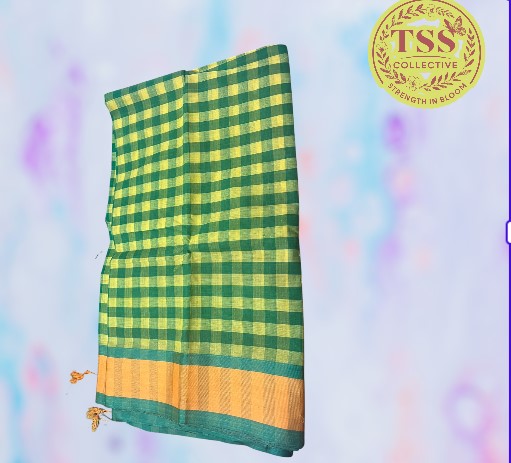Gamcha Saree – Heritage Cotton Elegance