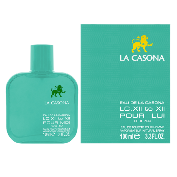 LA CASONA COOLPLAY (100ml) Fresh • Citrus • Woody • Everyday Clean