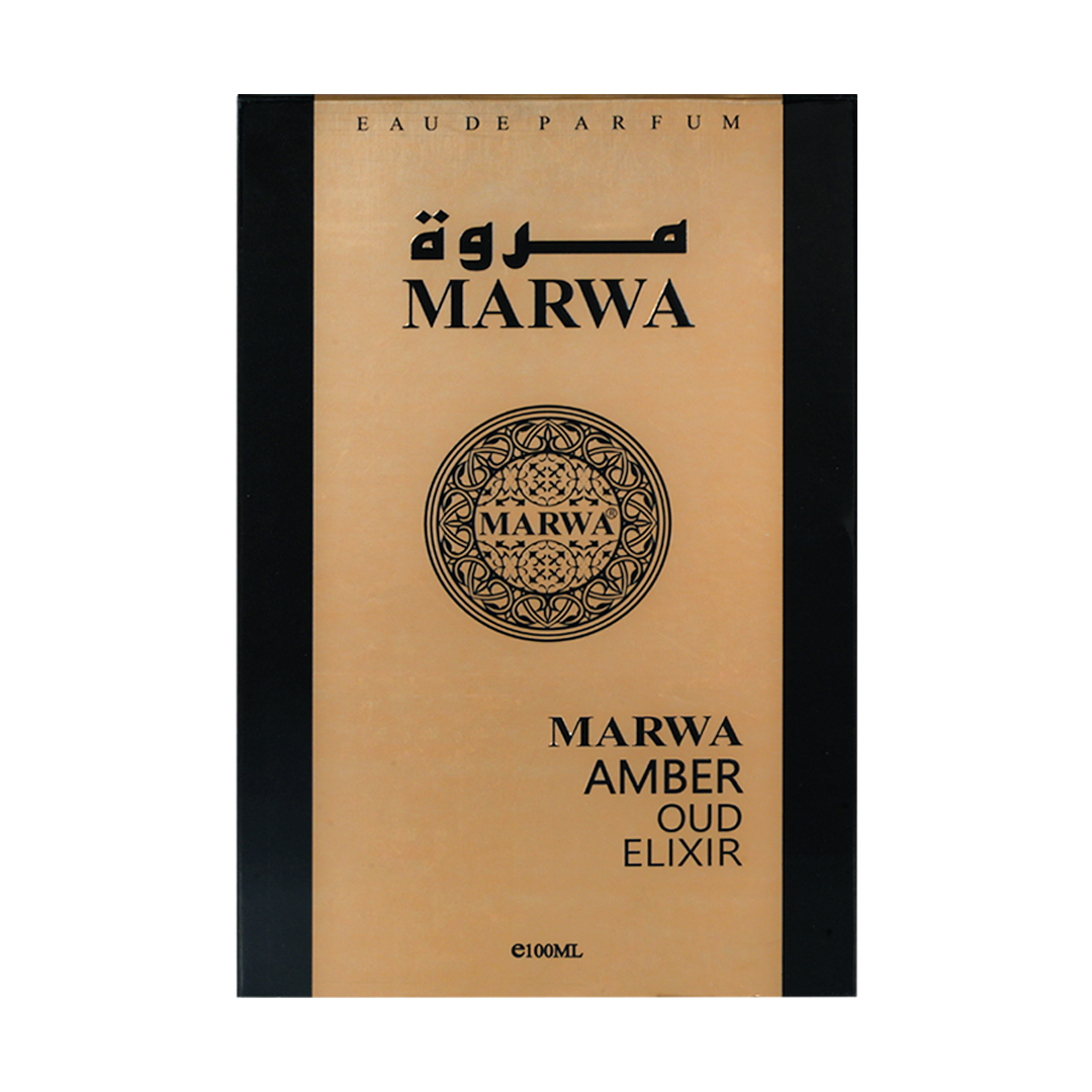 MARWA AMBER OUD ELIXIR (100ml) Fresh • Spicy • Warm • Oriental • Long‑Lasting