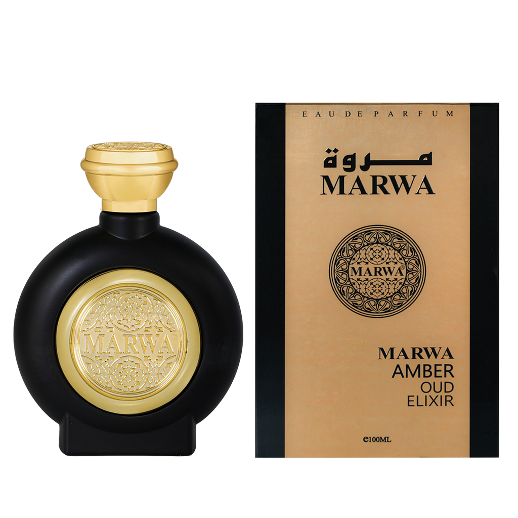 MARWA AMBER OUD ELIXIR (100ml) Fresh • Spicy • Warm • Oriental • Long‑Lasting